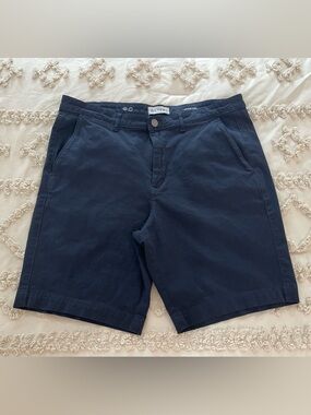 DL1961 Navy Blue Flat Front Men’s Shorts
